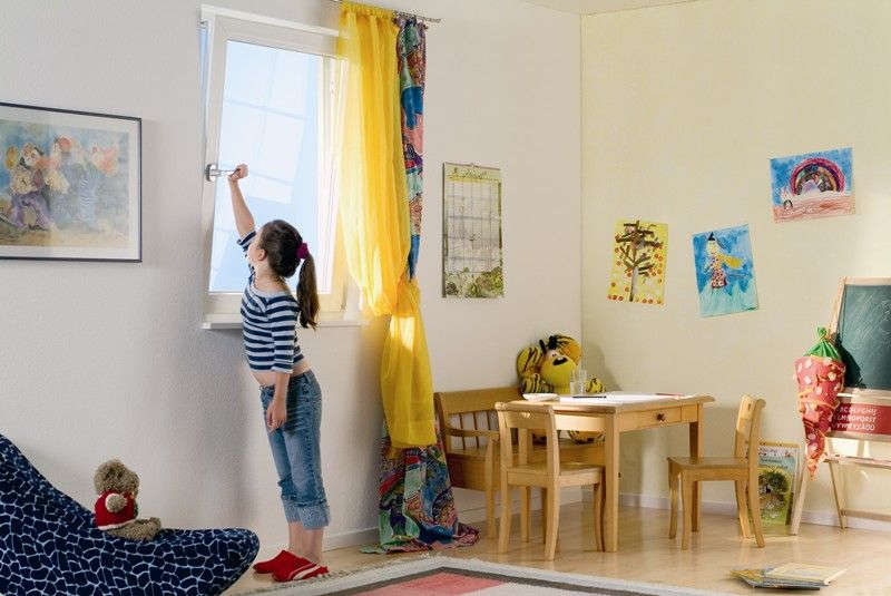 Проветривание комнаты улучшит здоровье малыша 