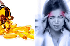 Нехватка витаминов провоцирует мигрень